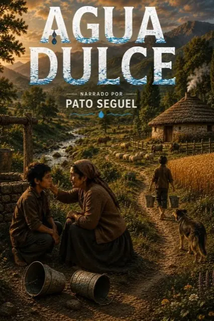 Afiche de Agua dulce, narrado por Pato Seguel.