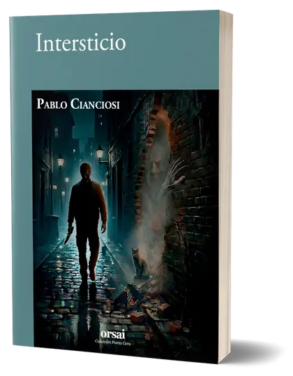 Tapa de Intersticio, de Pablo Cianciosi.