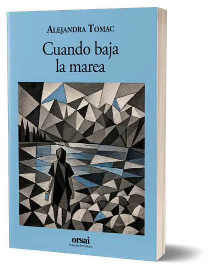 Tapa de Cuando baja la marea, de Alejandra Tomac.