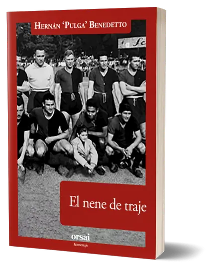 Tapa de El nene de traje, de Hernán Benedetto.
