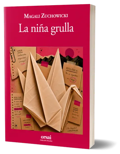 Tapa de La niña grulla, de Magalí Zuchowicki.